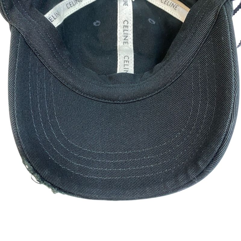 Celine Triomphe Cap Black Women