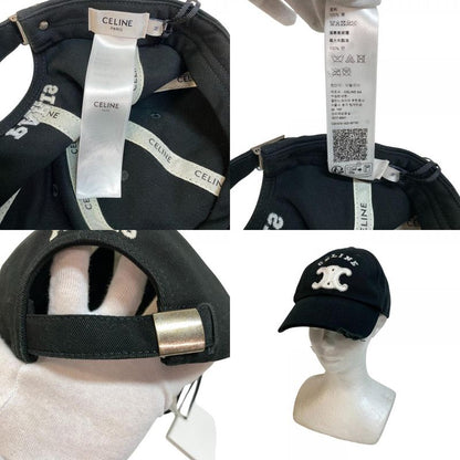 Celine Triomphe Cap Black Women