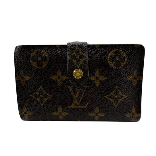 Louis Vuitton M61663 Portmonnais Vieux Viennois Bifold Wallet Brown Ladies