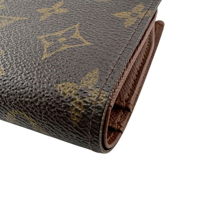 Louis Vuitton M61663 Portmonnais Vieux Viennois Bifold Wallet Brown Ladies