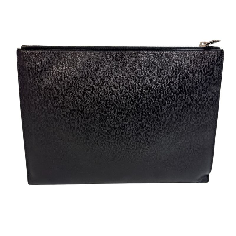 Saint Laurent 397294 Clutch Bag Black Men's