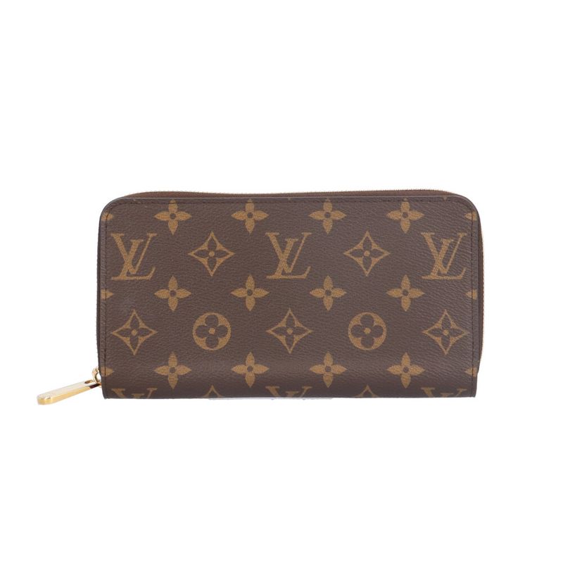 Louis Vuitton Zippy Wallet Monogram Long Wallet Monogram Canvas M41896 Ladies