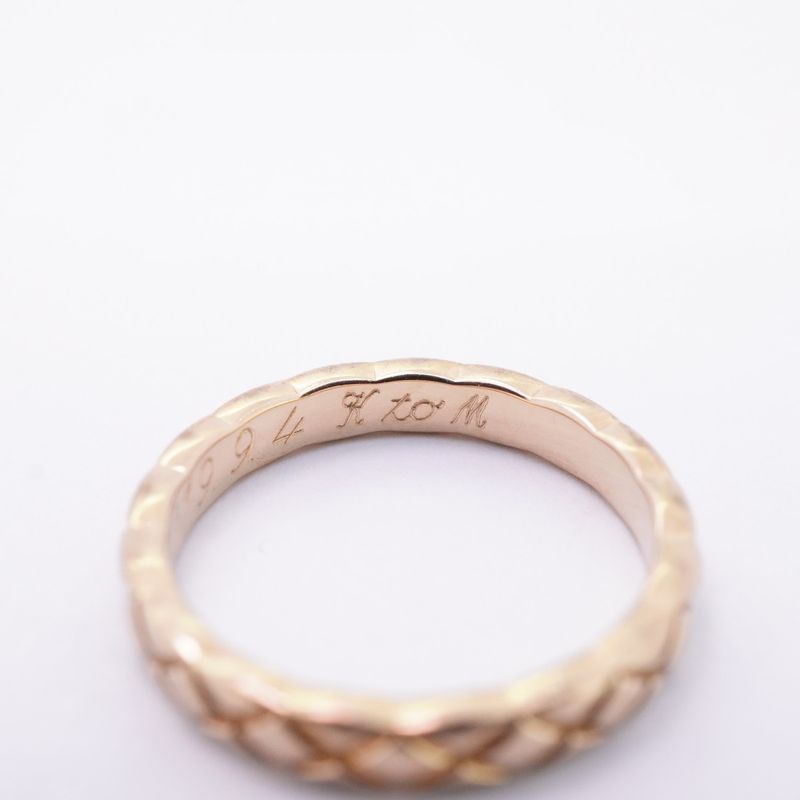 Chanel Ring Coco Crush/beige Gold 5PD 18K Pink Gold Pink Gold Diamond #46 Ladies