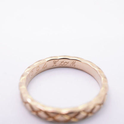 Chanel Ring Coco Crush/beige Gold 5PD 18K Pink Gold Pink Gold Diamond #46 Ladies