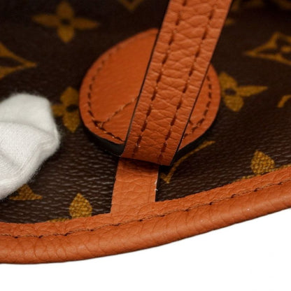 Louis Vuitton Tote Bag Monogram Neverfull Inside Out MM M12061 Tan Women's