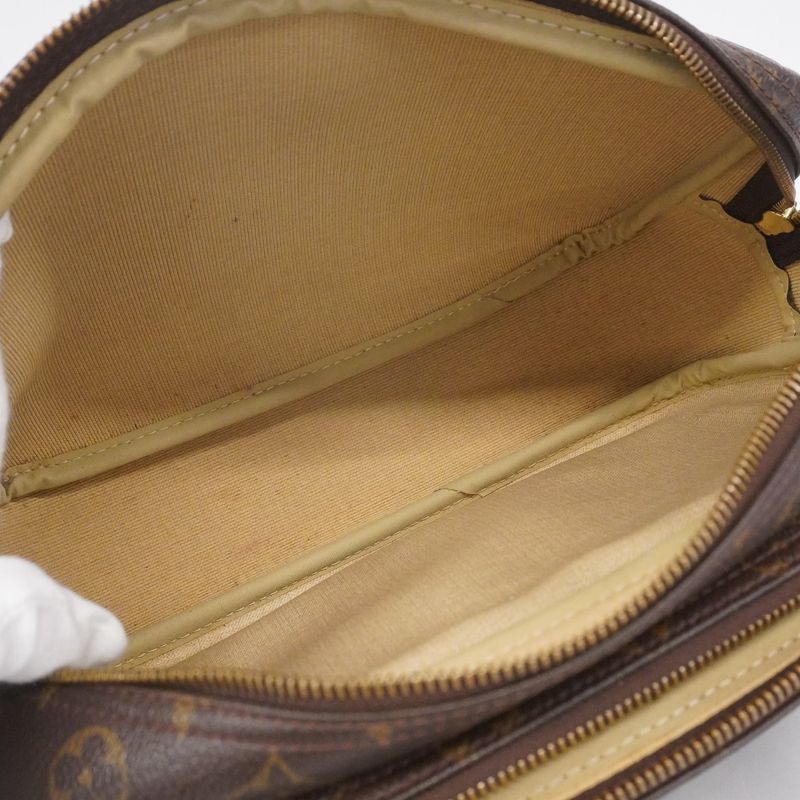 Louis Vuitton Shoulder Bag Monogram Reporter PM M45254 Brown Ladies