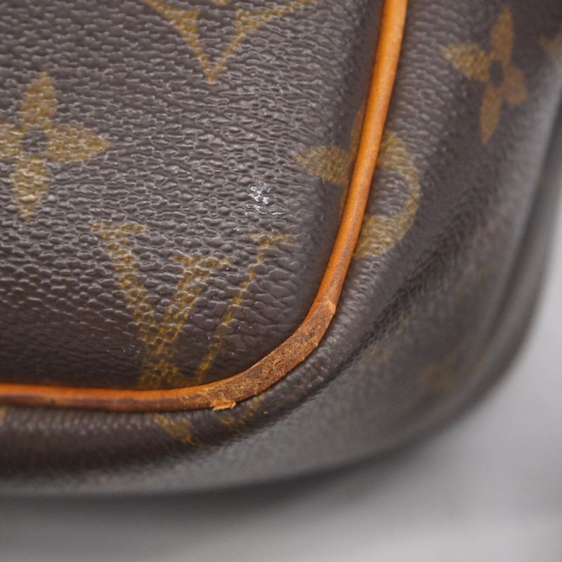 Louis Vuitton Shoulder Bag Monogram Reporter PM M45254 Brown Ladies