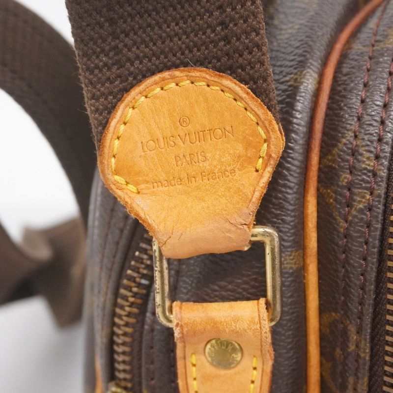 Louis Vuitton Shoulder Bag Monogram Reporter PM M45254 Brown Ladies