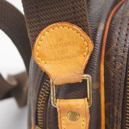 Louis Vuitton Shoulder Bag Monogram Reporter PM M45254 Brown Ladies