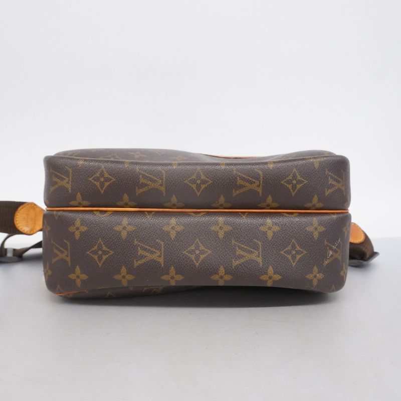 Louis Vuitton Shoulder Bag Monogram Reporter PM M45254 Brown Ladies