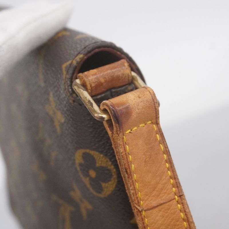 Louis Vuitton Shoulder Bag Monogram Musette Tango Short Strap M51257 Brown