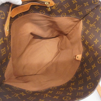 Louis Vuitton Tote Bag Monogram Sac Shopping M51109 Brown Ladies