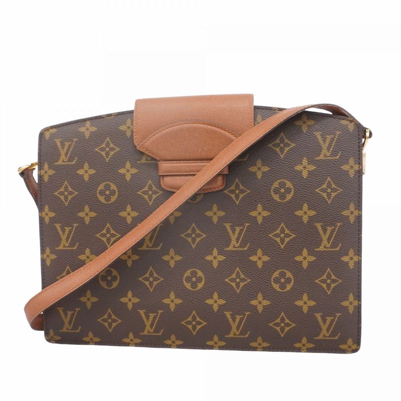 Louis Vuitton Shoulder Bag Monogram Cloussel M51375 Brown Ladies