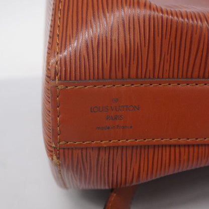Louis Vuitton Shoulder Bag Epi Sac Depaul PM M80203 Kenyan Brown Ladies