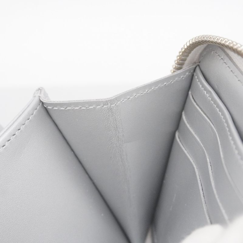 Louis Vuitton Long Wallet Monogram Miroir Zippy Wallet M83543 Silver Ladies