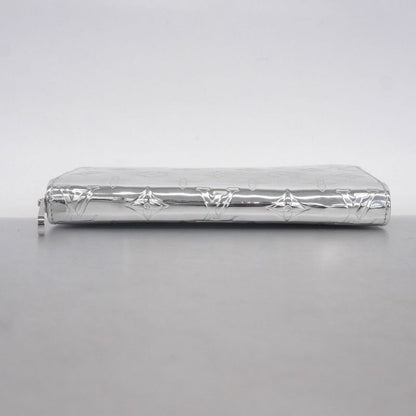 Louis Vuitton Long Wallet Monogram Miroir Zippy Wallet M83543 Silver Ladies