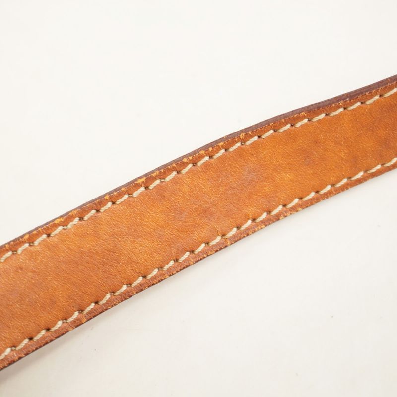 Celine Shoulder Bag Macadam PVC Brown Gold Hardware Women