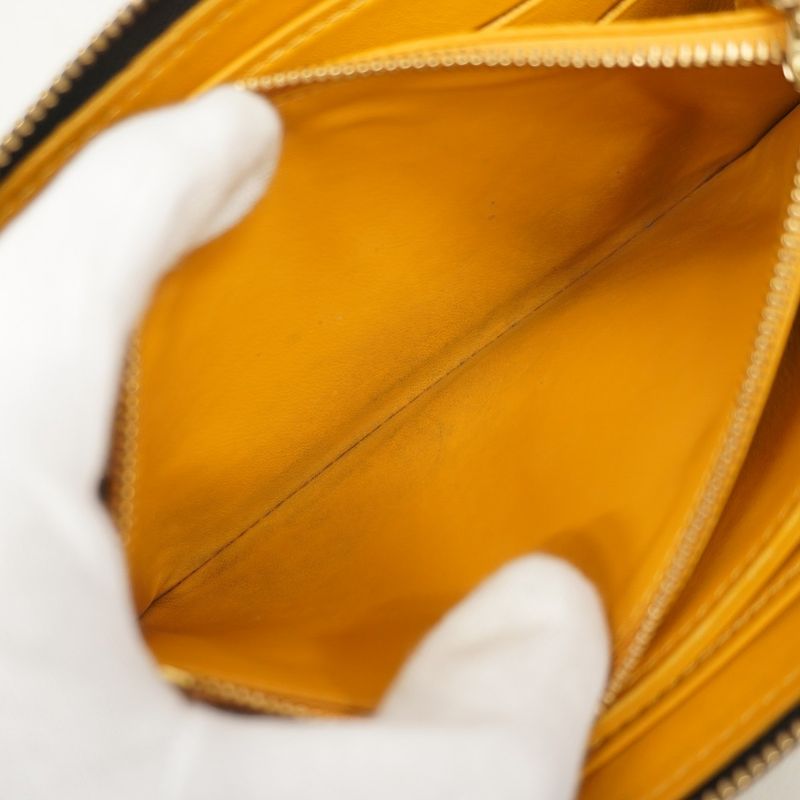 Louis Vuitton Monogram Denim Zippy Wallet M95614 Noir Black Women