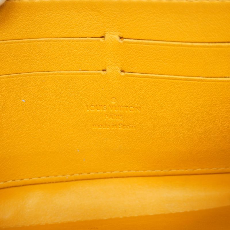 Louis Vuitton Monogram Denim Zippy Wallet M95614 Noir Black Women