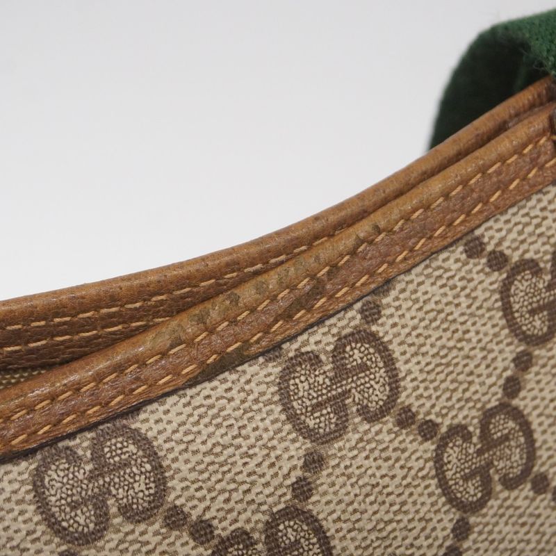 Gucci Tote Bag GG Supreme/sherry Line 39 02 003 PVC Brown Gold/silver Hardware