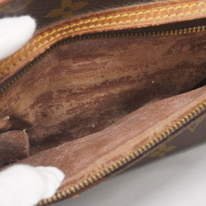 Louis Vuitton Clutch Bag Monogram Marly Dragonne GM M51825 Brown Men's