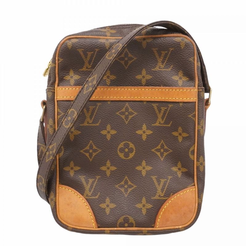 Louis Vuitton Shoulder Bag Monogram Danube M45266 Brown Ladies