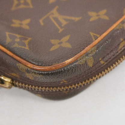 Louis Vuitton Clutch Bag Monogram Marly Dragonne GM M51825 Brown Men's