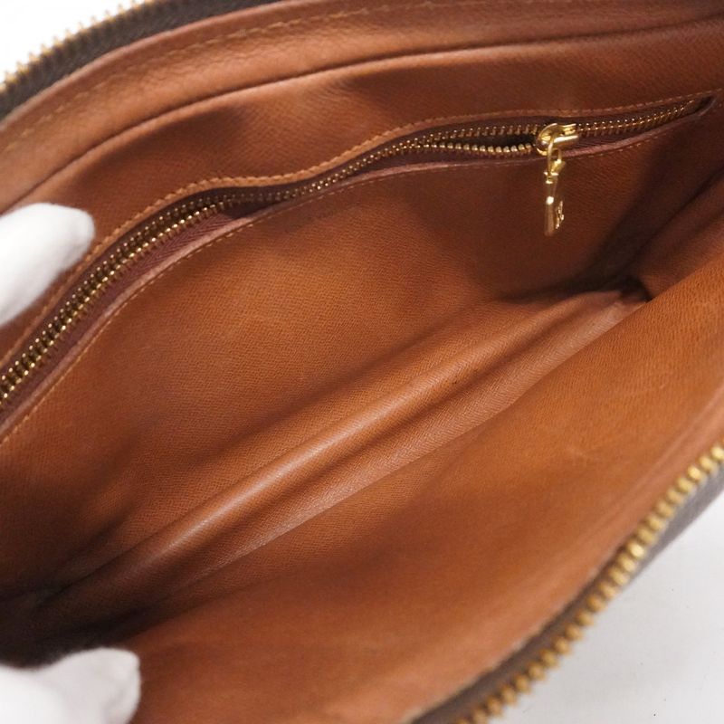 Louis Vuitton Clutch Bag Monogram Marly Dragonne GM M51825 Brown Men's