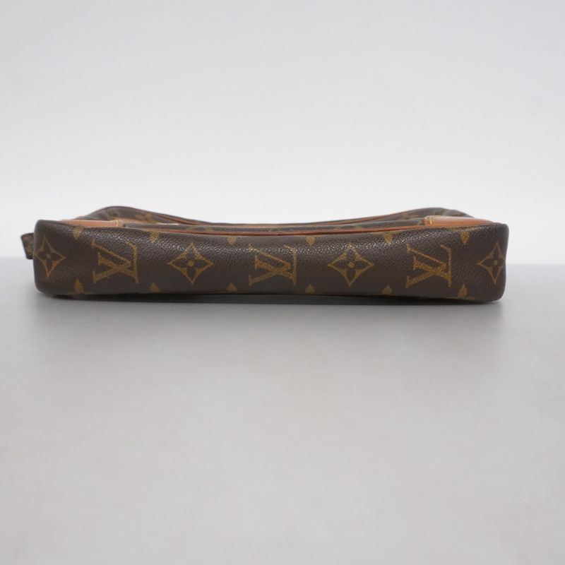 Louis Vuitton Clutch Bag Monogram Marly Dragonne GM M51825 Brown Men's