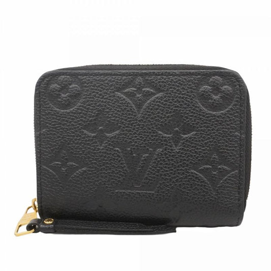 Louis Vuitton Coin Case Monogram Empreinte Zippy Coin Purse M60574 Noir Black