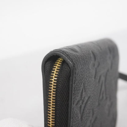 Louis Vuitton Coin Case Monogram Empreinte Zippy Coin Purse M60574 Noir Black