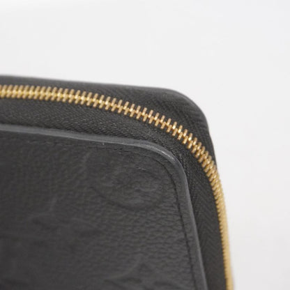 Louis Vuitton Coin Case Monogram Empreinte Zippy Coin Purse M60574 Noir Black