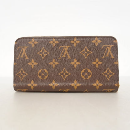 Louis Vuitton Long Wallet Monogram Zippy Wallet M41894 Brown Rose Ballerine