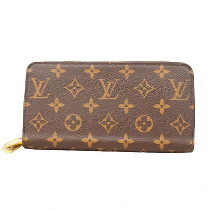 Louis Vuitton Long Wallet Monogram Zippy Wallet M41894 Brown Rose Ballerine