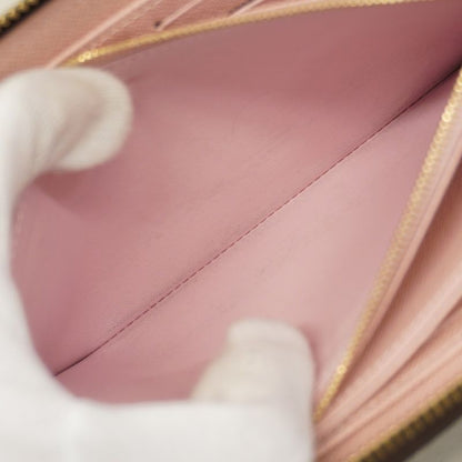 Louis Vuitton Long Wallet Monogram Zippy Wallet M41894 Brown Rose Ballerine