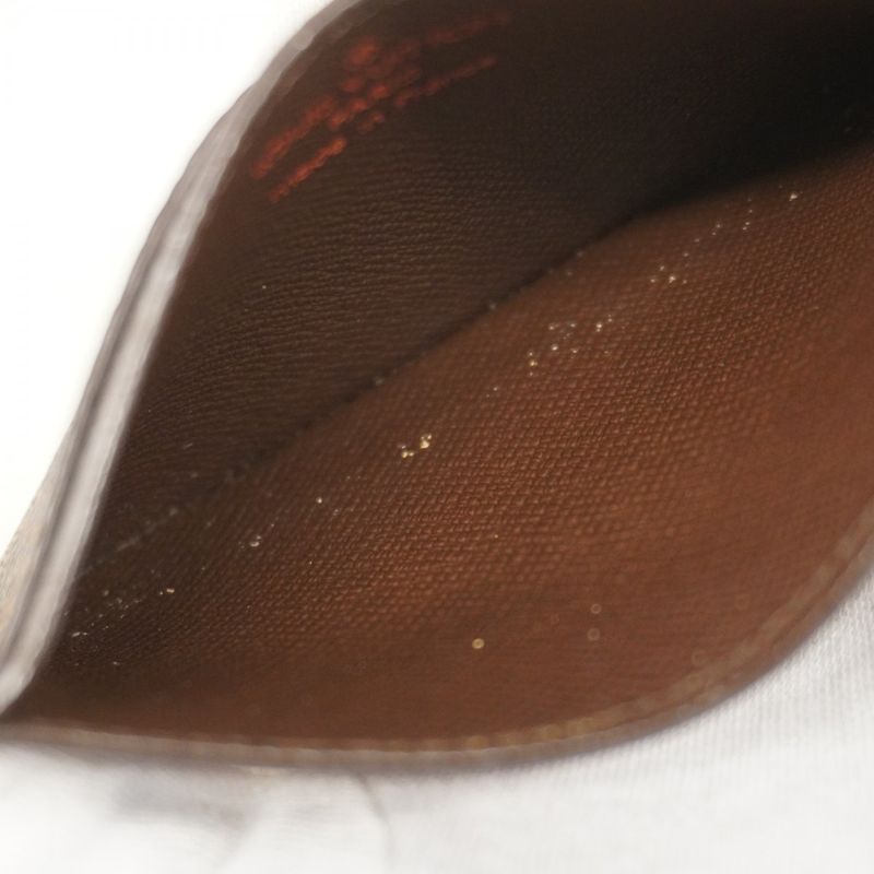 Louis Vuitton Card Case Damier Porte Carthusanple N61722 Ebène Men Women Unisex