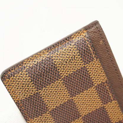Louis Vuitton Card Case Damier Porte Carthusanple N61722 Ebène Men Women Unisex