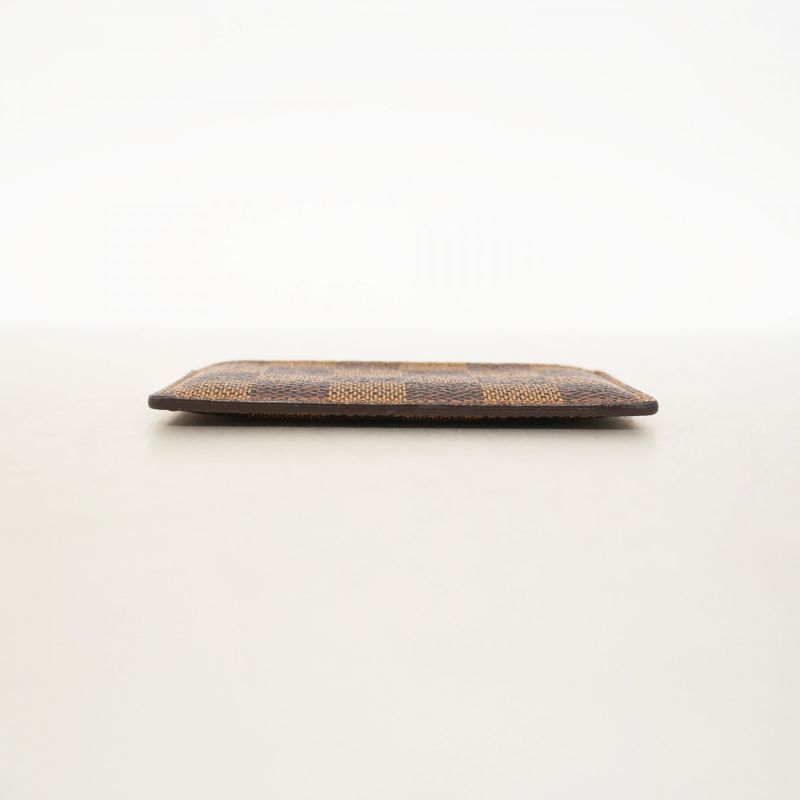 Louis Vuitton Card Case Damier Porte Carthusanple N61722 Ebène Men Women Unisex