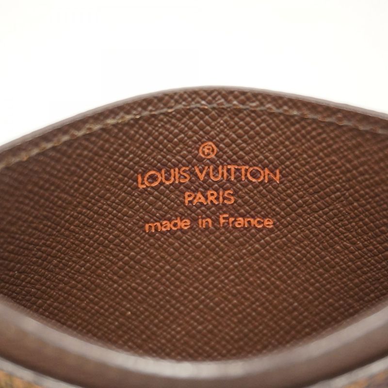 Louis Vuitton Card Case Damier Porte Carthusanple N61722 Ebène Men Women Unisex