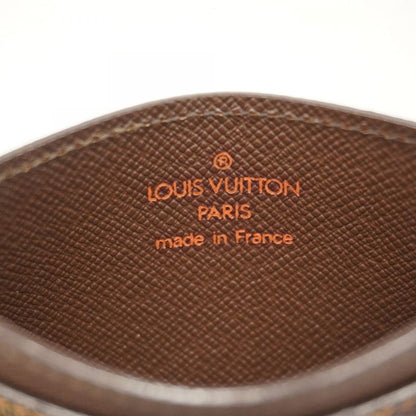 Louis Vuitton Card Case Damier Porte Carthusanple N61722 Ebène Men Women Unisex