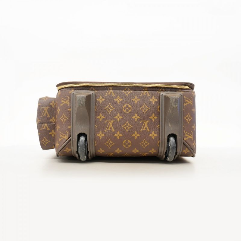 Louis Vuitton Carry Bag Monogram Trolley 50 Bosfort M23259 Brown Men Women
