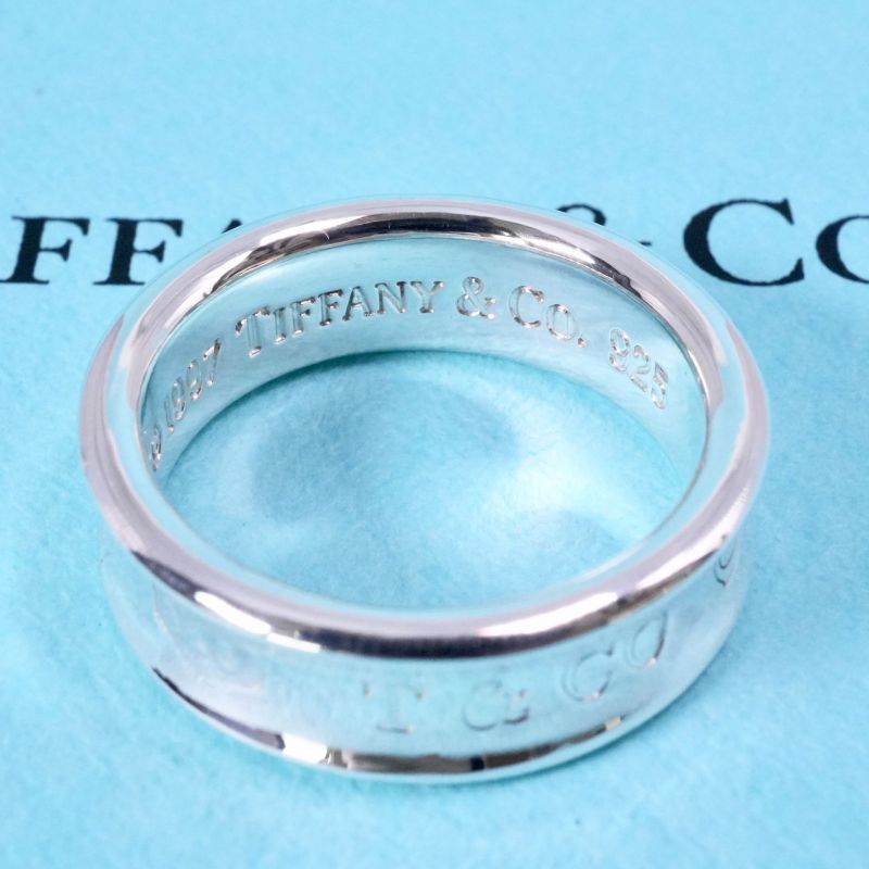 17.5 Tiffany & Co 1837 Narrow Medium Ring 25-1697