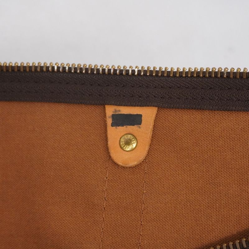 Louis Vuitton Boston Bag Monogram Keepall 50 M41426 Brown Men Women Unisex