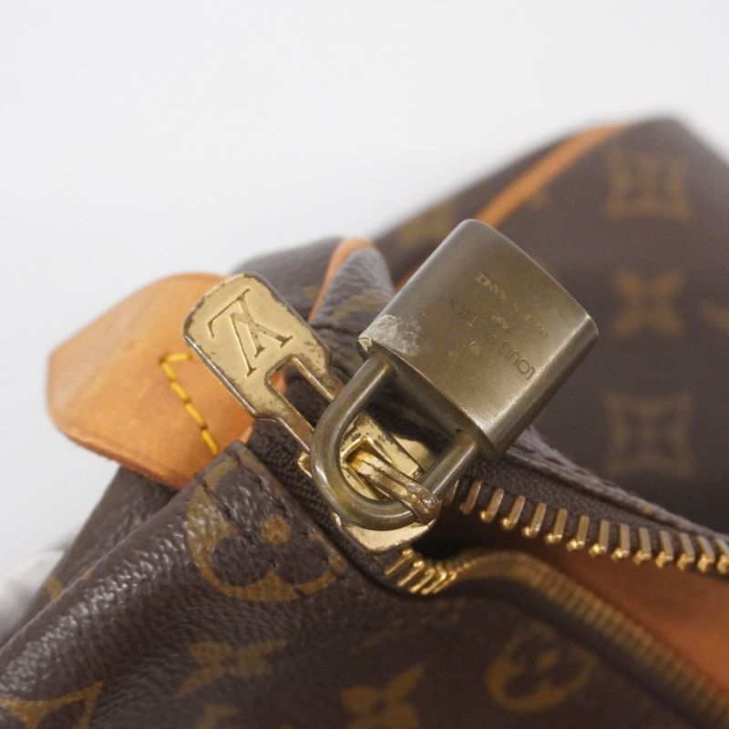 Louis Vuitton Boston Bag Monogram Keepall 50 M41426 Brown Men Women Unisex