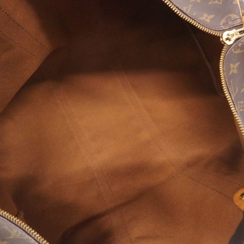 Louis Vuitton Boston Bag Monogram Keepall 50 M41426 Brown Men Women Unisex