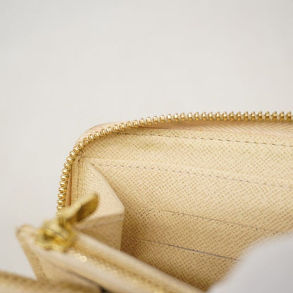 Louis Vuitton Damier Azure Zippy Wallet N60019 White Ladies