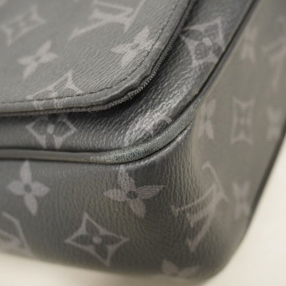 Louis Vuitton Shoulder Bag Monogram Eclipse District PM NV3 M46255 Black Gray