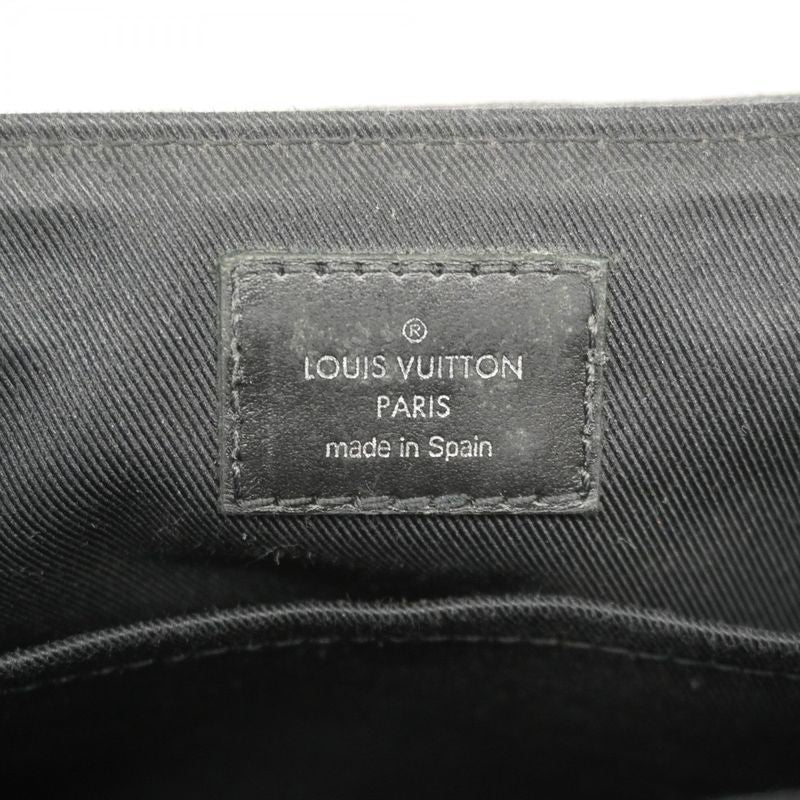 Louis Vuitton Shoulder Bag Monogram Eclipse District PM NV3 M46255 Black Gray