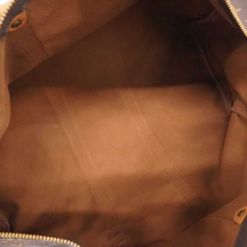 Louis Vuitton Boston Bag Monogram Keepall Bandoliere 50 M41416 Brown Men Women