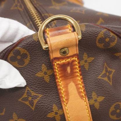 Louis Vuitton Boston Bag Monogram Keepall Bandoliere 50 M41416 Brown Men Women